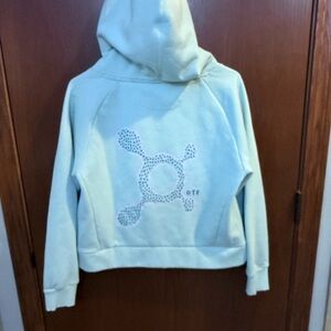 Orangetheory Cream Cowl Neck Sweater